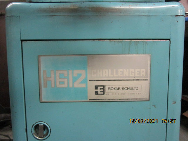 Boyar-Schultz H612 Challenger, Machine ID:8426
